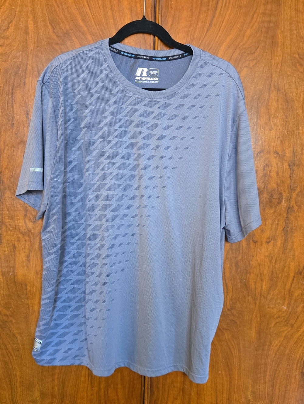 Russell Athletic Light Grey Performance Short Sleeve Tee